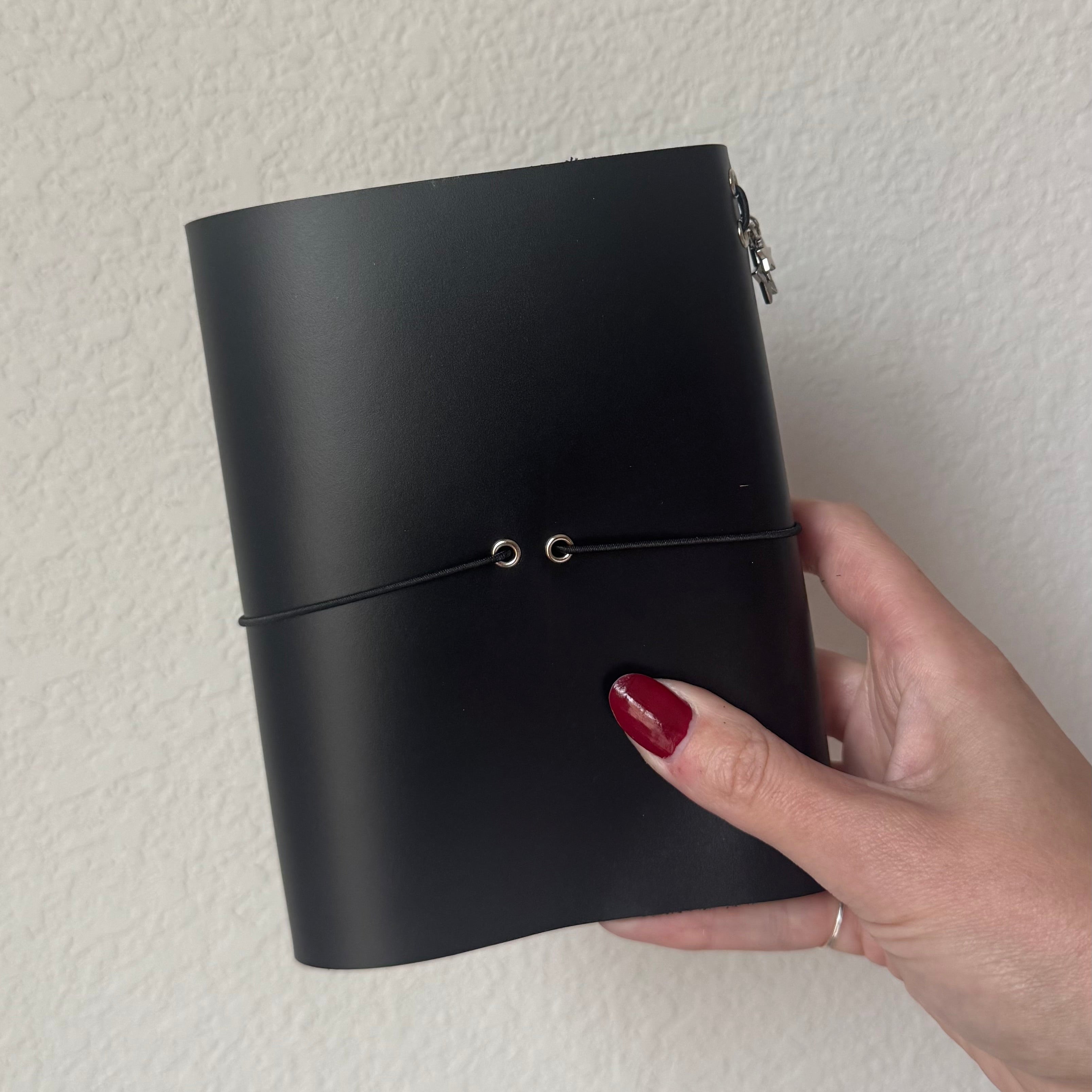 A6 Pocket Cowhide Star Leather Journal