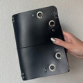 A5 Pierced Corner Grommet Leather Journal