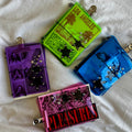 A6Pocket Vinyl Transparent Bifold Journal